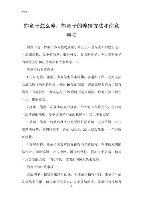熊童子怎么养(熊童子不能随便养)-第3张图片-多多自然网 熊童子怎么养(熊童子不能随便养)-第3张图片-多多自然网